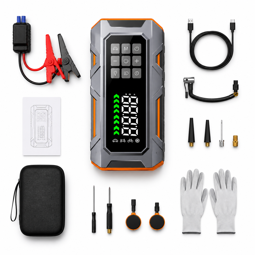 Voltigo TitanMax™ – Booster de Batterie & Compresseur 8000A
