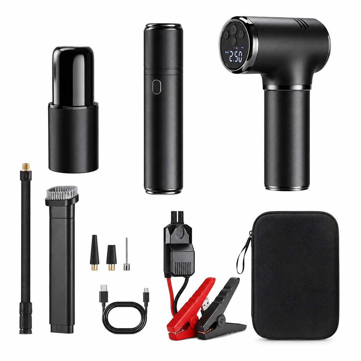 Voltigo AirGo™ – Booster de Batterie & Compresseur 5-en-1