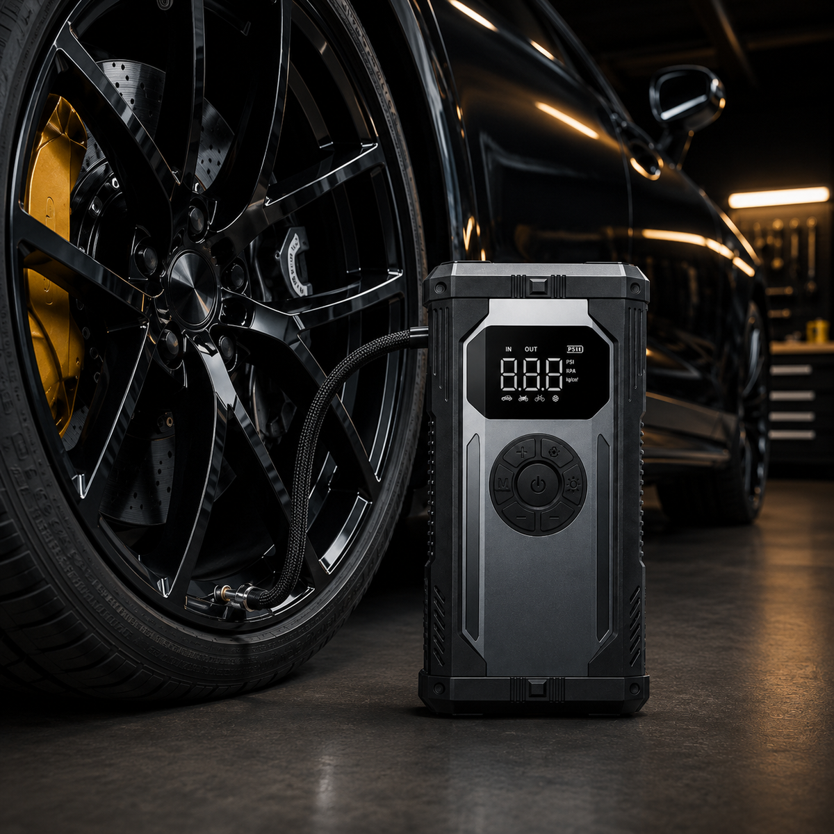 Voltigo HyperStart™ – Booster de Batterie & Compresseur 5000A