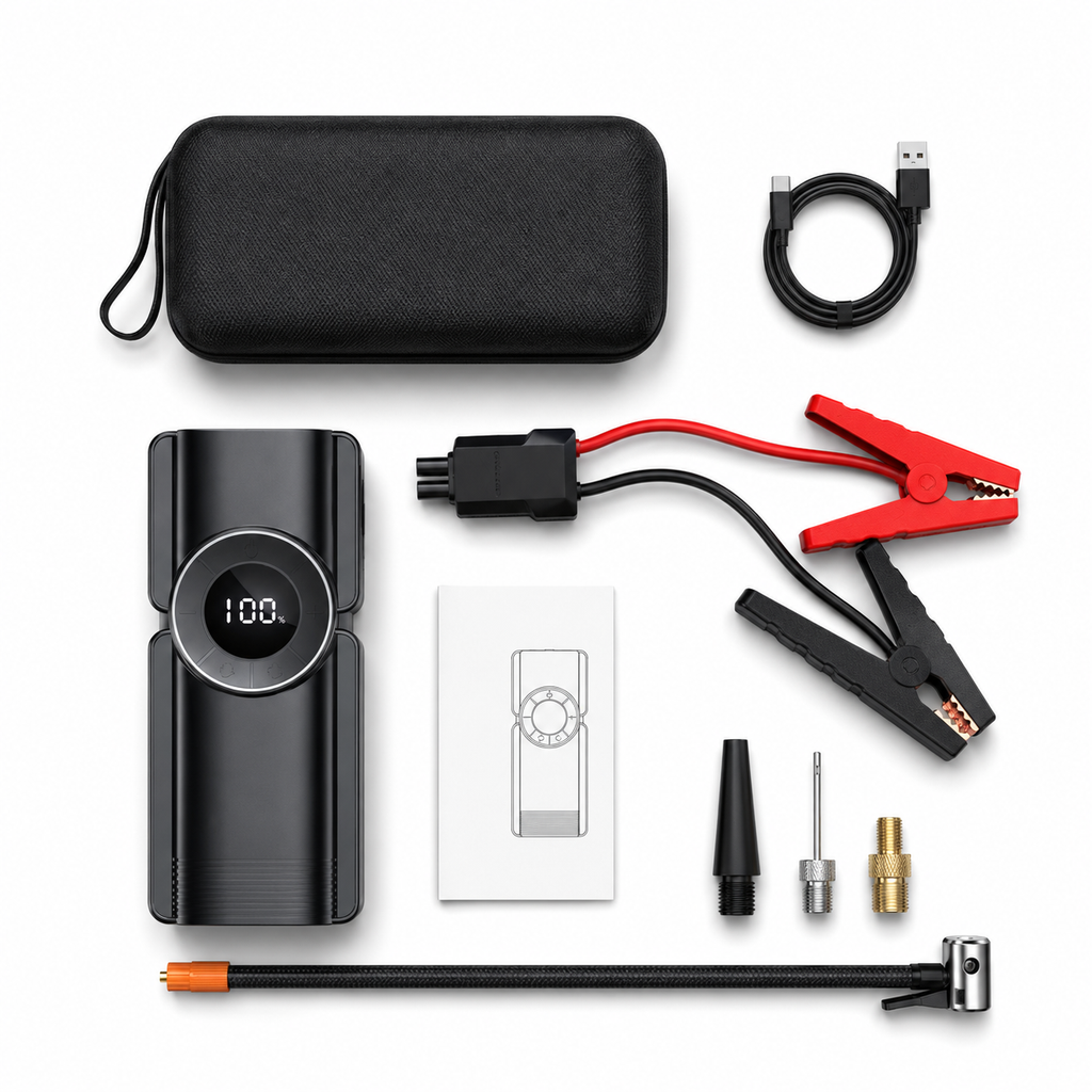 Voltigo UrbanStart™ – Booster de Batterie & Compresseur 2500A